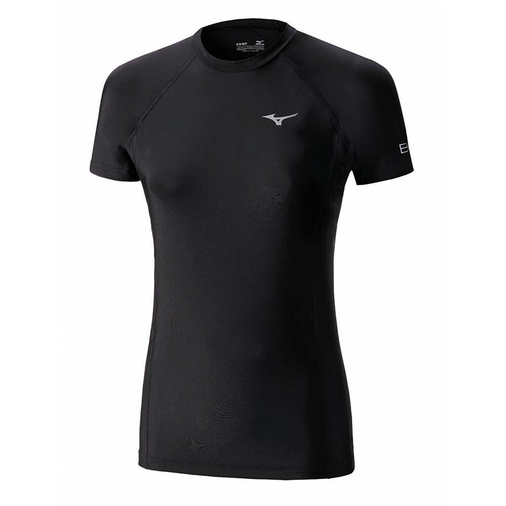 Mizuno Women's T-Shirts Bio Gear SS Black - SRZHYAV-97